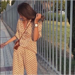 NWT Zara Graphic Set Size Small